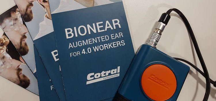 Bionear, intelligente Kopfhörer für Profis im Zeichen von Industrie 4.0