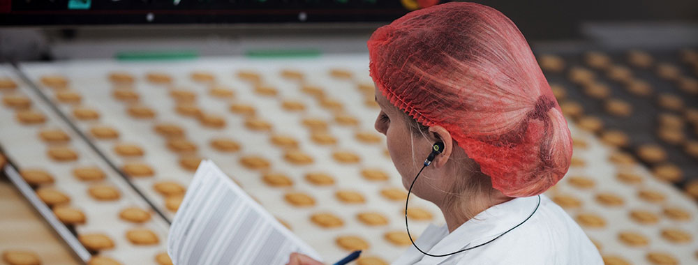 PSA gegen Lärm zertifiziert nach EN 352-2 für die Lebensmittelindustrie